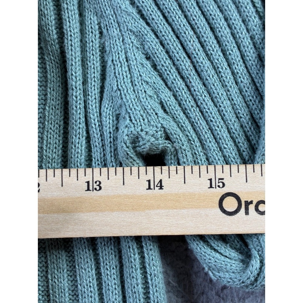 Aeropostale Ribbed Knit Babydoll Zip Up Hoodie Y2K Bella Swan Coquette Womens M - Picture 7 of 9